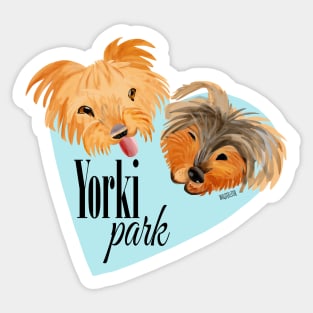 Yorki Park Sticker